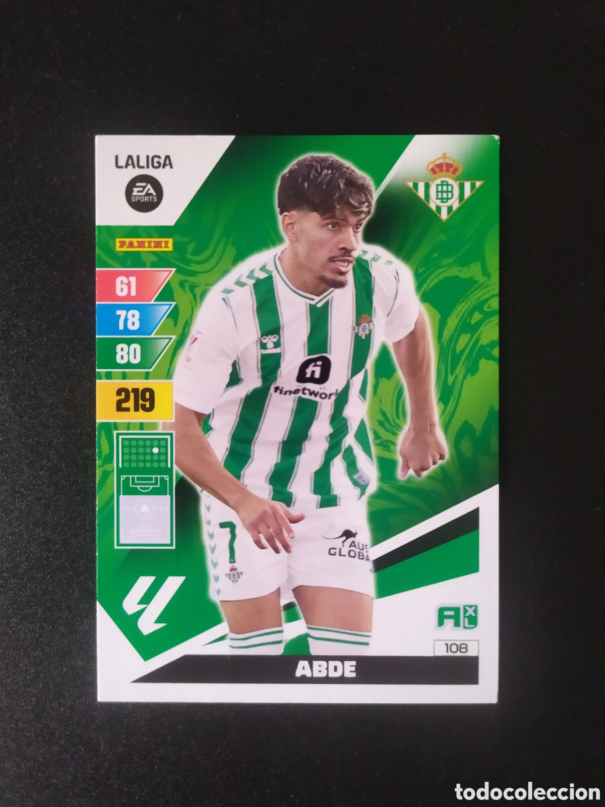 Cromos de F&uacute;tbol: Adrenalyn 2023 2024 23 24 panini Abde n&deg; 108 Real Betis