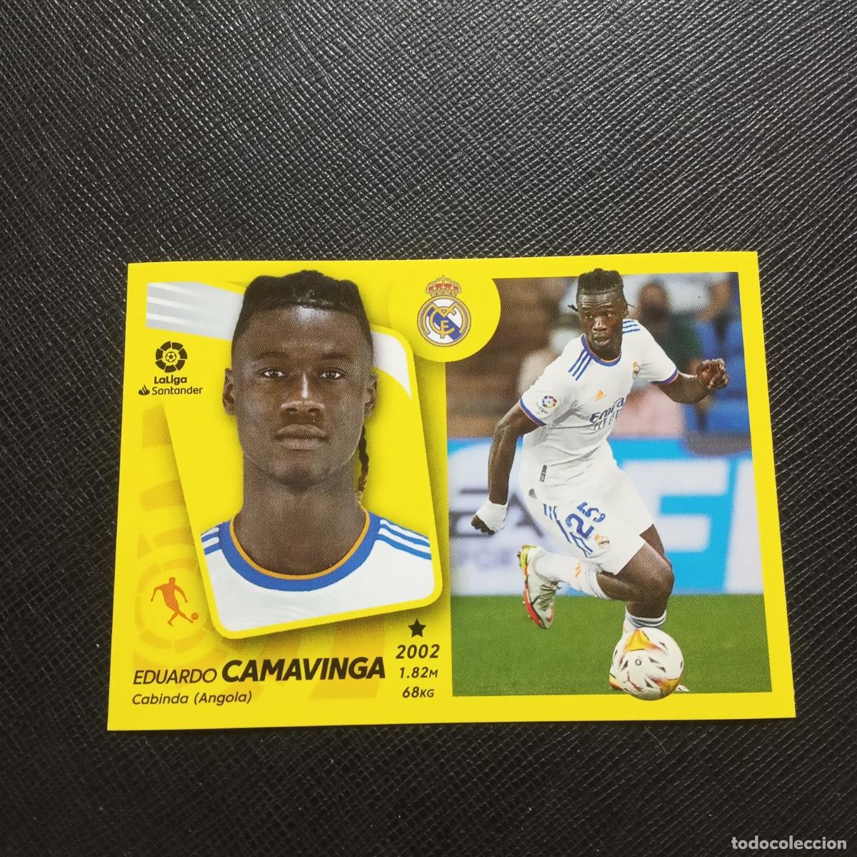 Cromos de F&uacute;tbol: CAMAVINGA REAL MADRID ESTE 2021 2022 CROMO FUTBOL 21 22 - SIN PEGAR - A191 PG73 FICHAJE 64