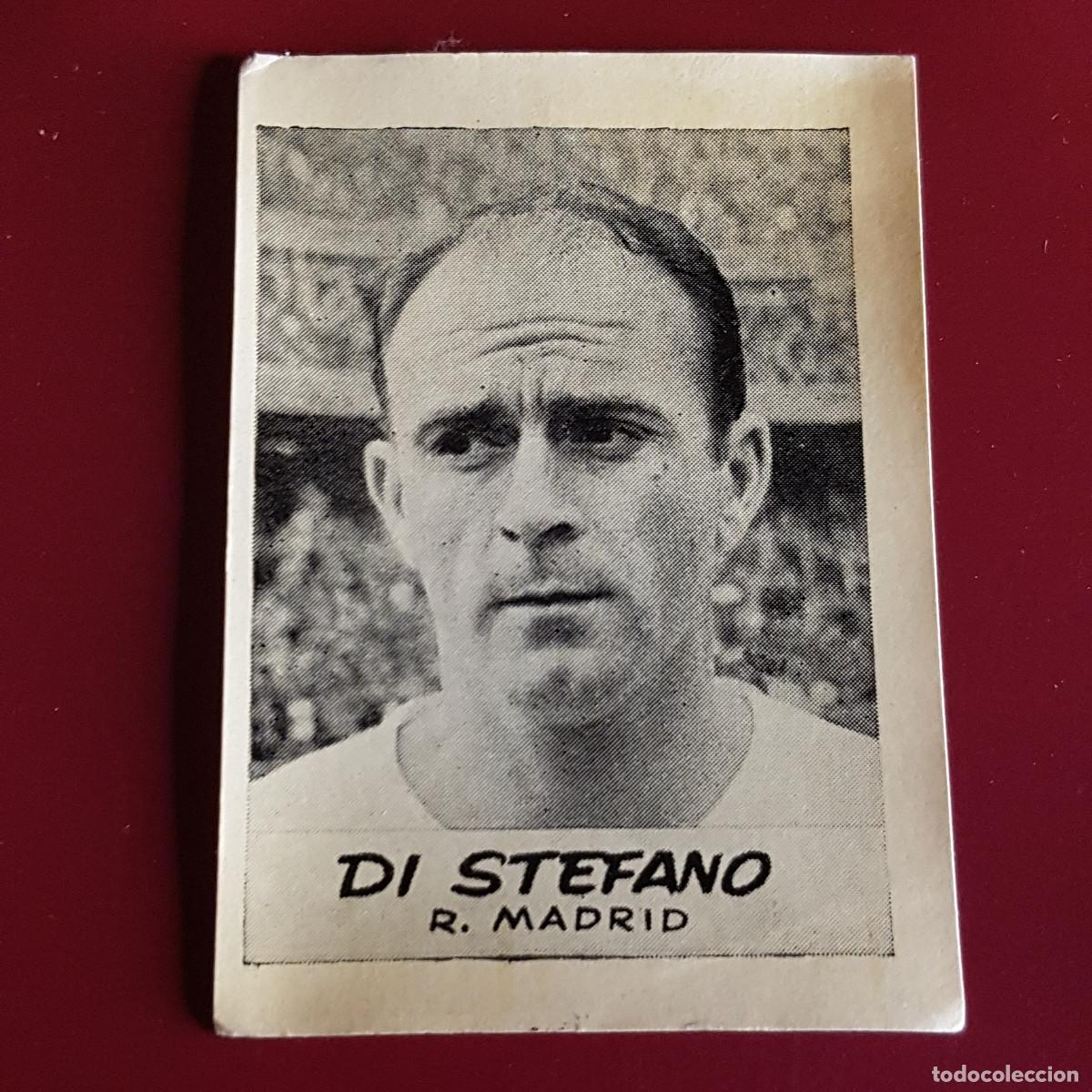 Cromos de F&uacute;tbol: JORNADA DEPORTIVA - FUTBOLISTAS - 1960 1961 - 60 61 - R MADRID - DI STEFANO - NUNCA PEGADO