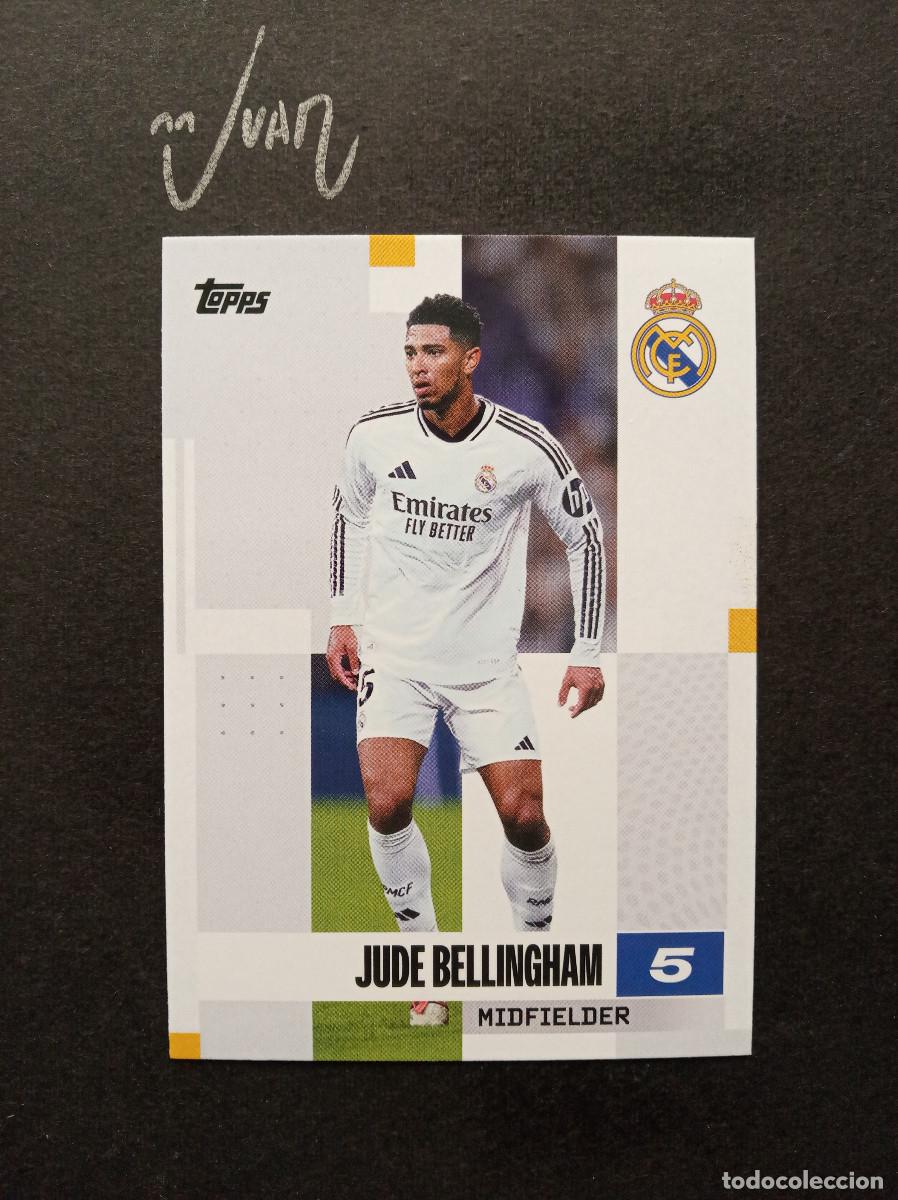 Cromos de F&uacute;tbol: N&ordm; 11 BELLINGHAM REAL MADRID INGLATERRA ⚽ TOPPS &reg; TEAM SET 2025 2026 LIGA 25 26 NUEVO
