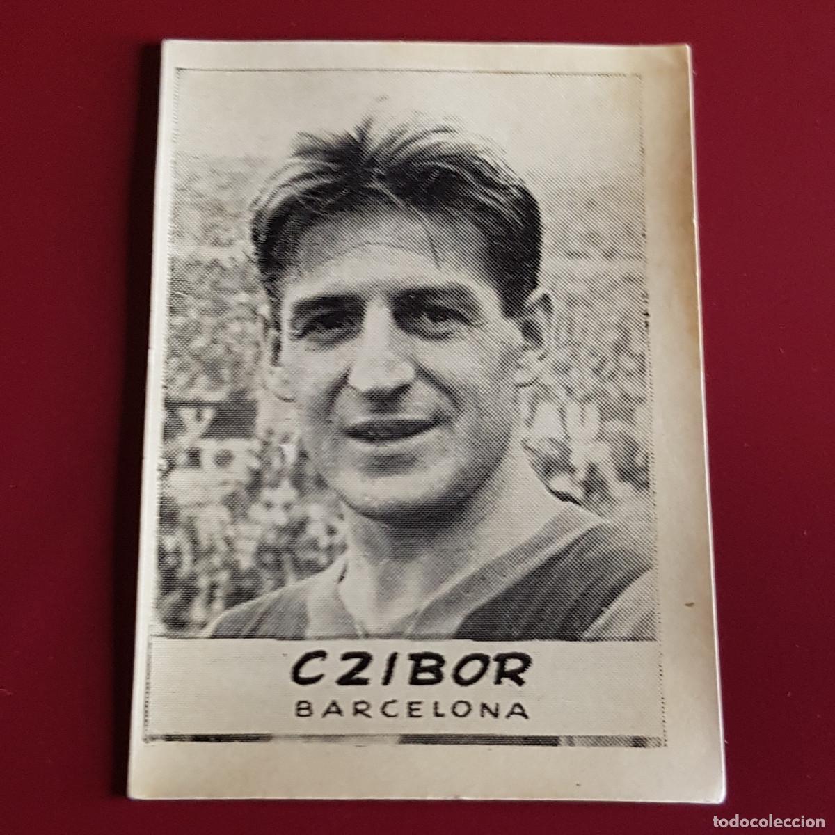 Cartes &agrave; collectionner de Football: JORNADA DEPORTIVA - FUTBOLISTAS - 1960 1961 - 60 61 - BARCELONA - CZIBOR - NUNCA PEGADO