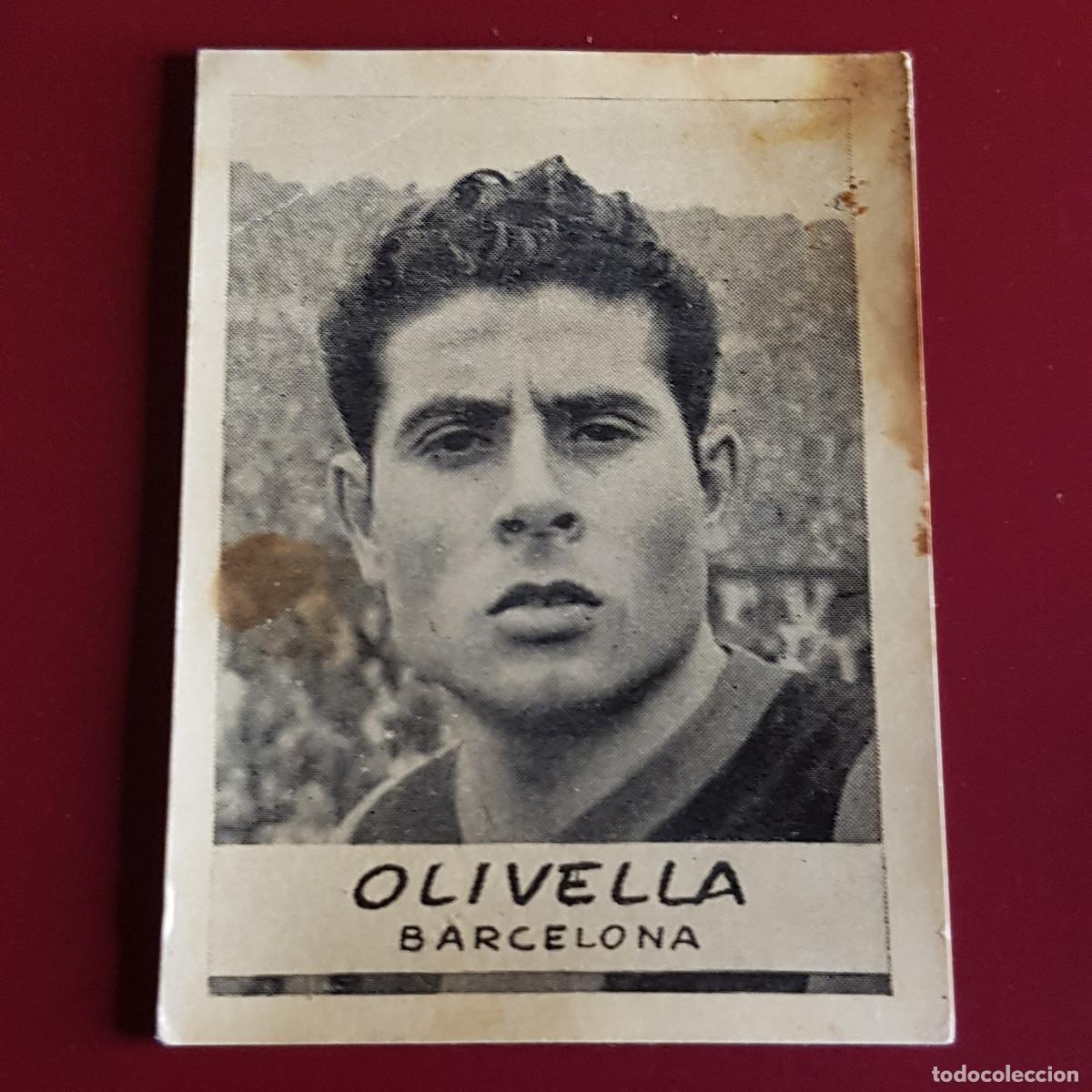 Cartes &agrave; collectionner de Football: JORNADA DEPORTIVA - FUTBOLISTAS - 1960 1961 - 60 61 - BARCELONA - OLIVELLA - NUNCA PEGADO