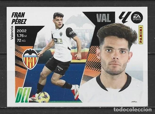 Cartes &agrave; collectionner de Football: Liga este 25/26 - Fran P&eacute;rez - N&ordm; 18 - Valencia