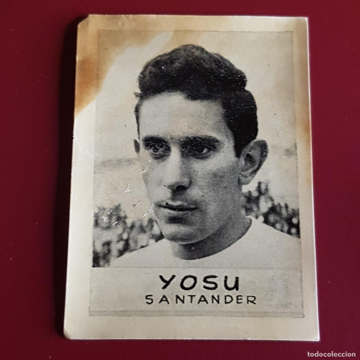 Football Stickers: JORNADA DEPORTIVA - FUTBOLISTAS - 1960 1961 - 60 61 - SANTANDER - YOSU - NUNCA PEGADO