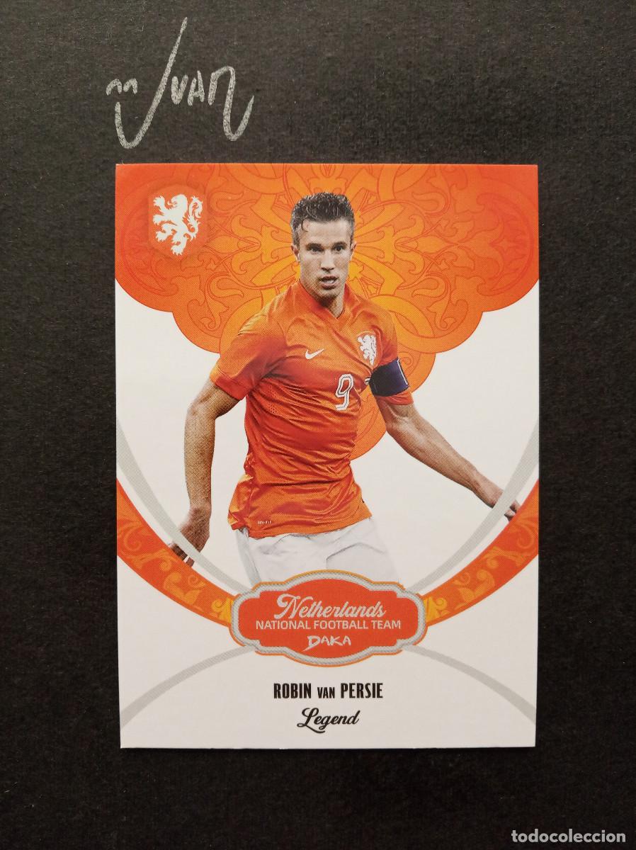 Football Stickers: LEGEND ROBIN VAN PERSIE NETHERLANDS HOLANDA ARSENAL MANCHESTER UNITED ⚽ DAKA &reg; 2024 2025 24 25 NUEVO