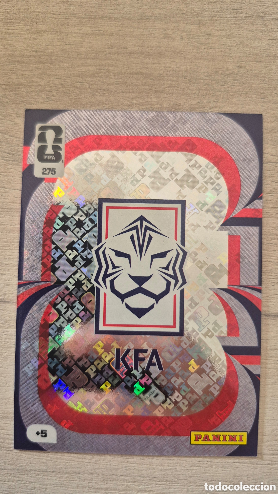 Football Stickers: N&deg;275 Escudo Corea del Sur Adrenalyn FIFA World Cup 26