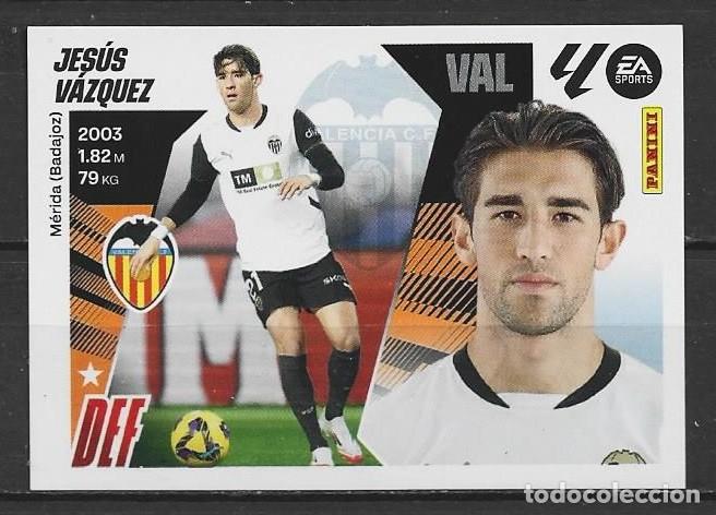 Fu&szlig;ball-Sticker: Liga este 25/26 - Jes&uacute;s V&aacute;zquez - N&ordm; 9b - Valencia