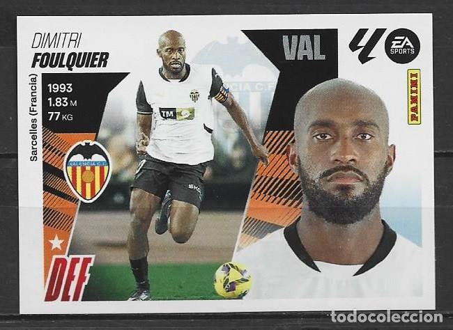 Cromos de F&uacute;tbol: Liga este 25/26 - Foulquier - N&ordm; 5b - Valencia