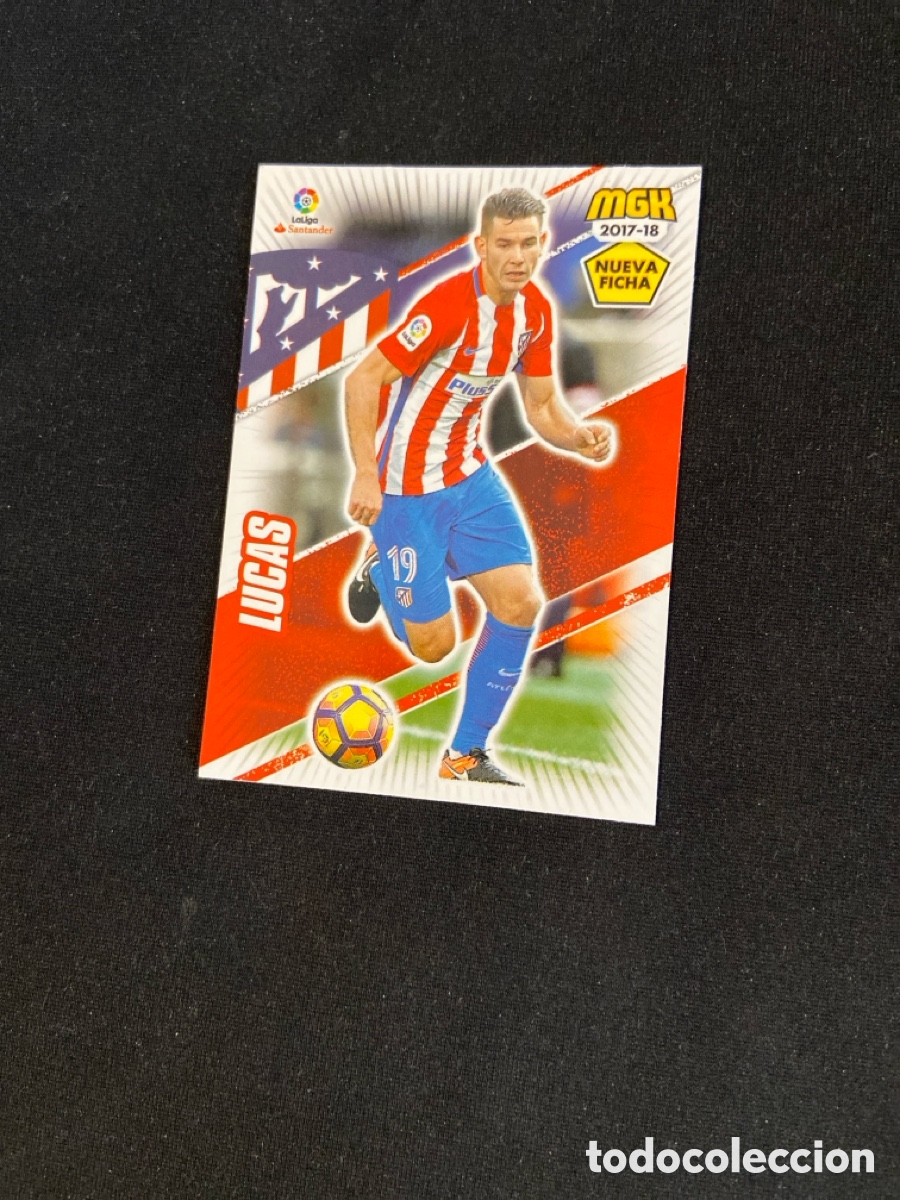 Cartes &agrave; collectionner de Football: LUCAS 63 BIS (ATL&Eacute;TICO MADRID)