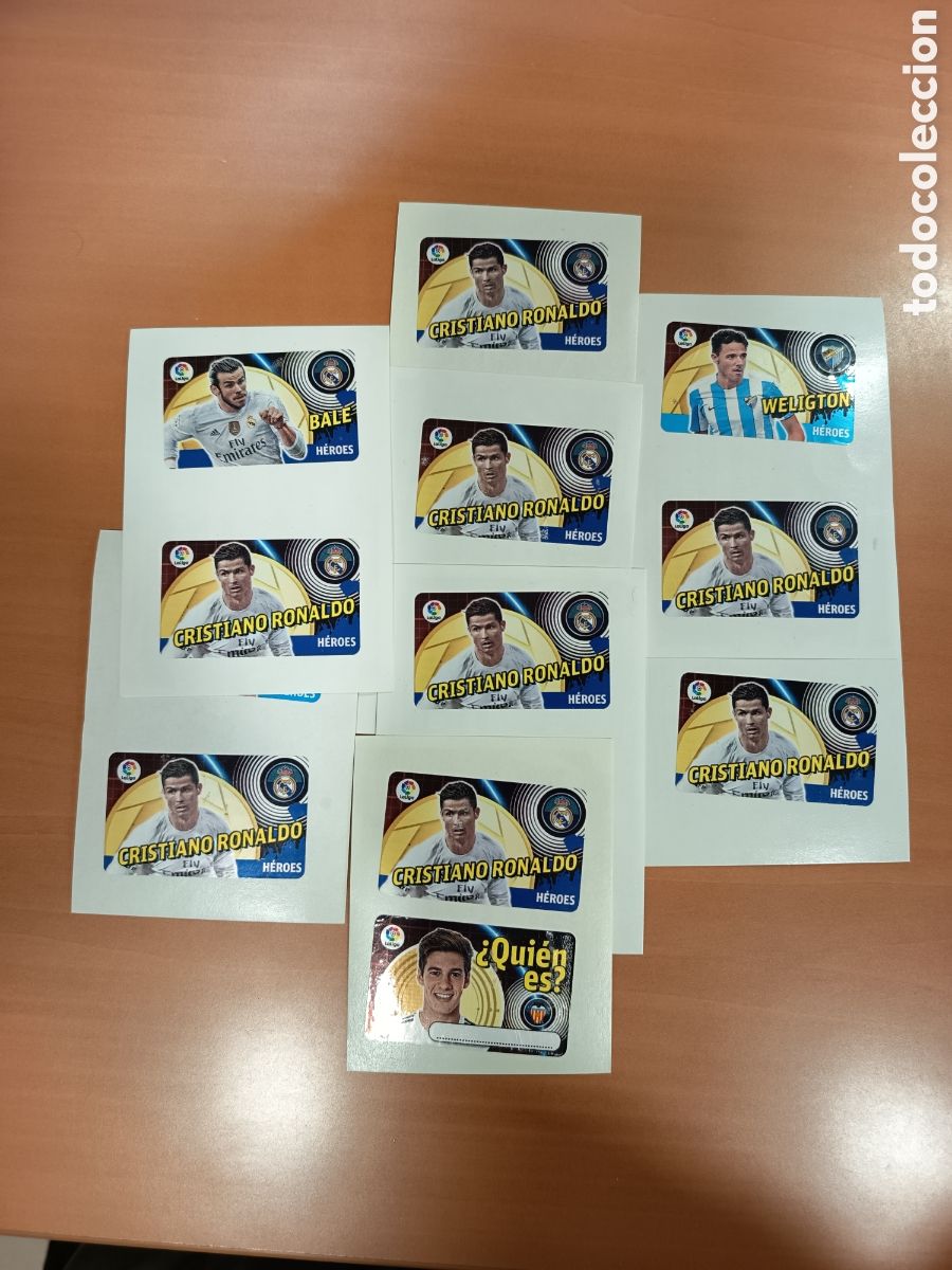 Cromos de F&uacute;tbol: Lote 102 Super Cromo Chicle Liga Este Panini 2016-17 2016 2017 Cristiano Ronaldo (8)