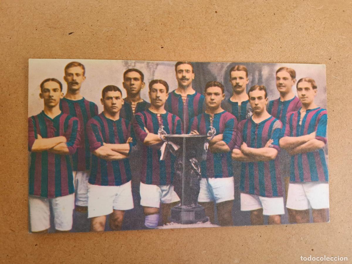 Cromos de F&uacute;tbol: 75 A&Ntilde;OS DEL FC BARCELONA - GRAF. EXCELSIOR - 45 CAMPE&Oacute;N DE CATALU&Ntilde;A 1910 ( NUNCA PEGADO )