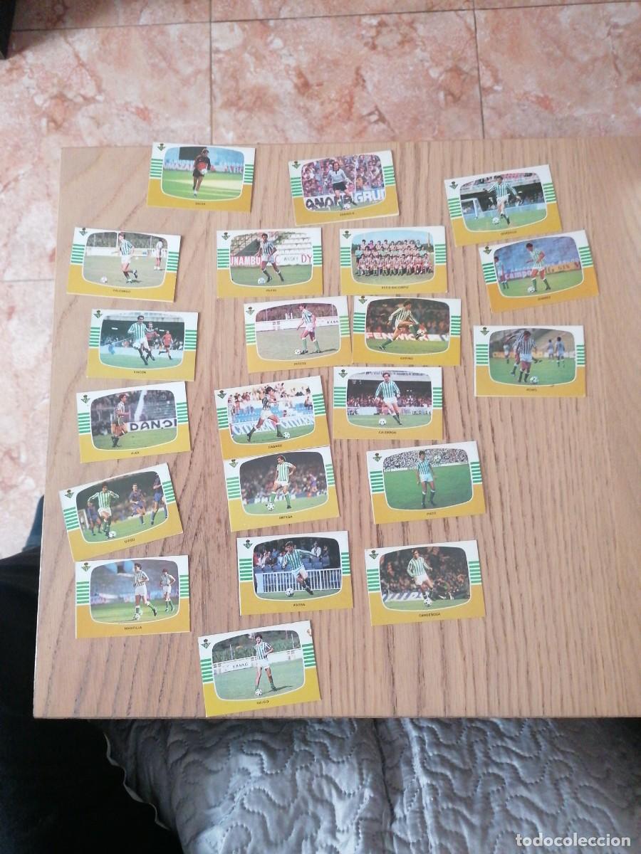 Cromos de F&uacute;tbol: Real betis cromos cano 1983-1984 completo