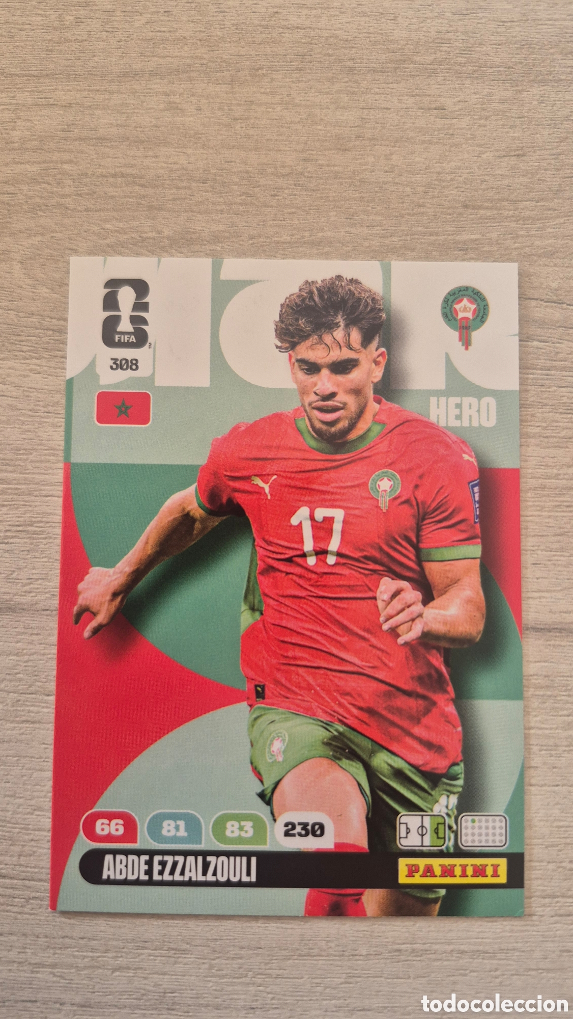 Cromos de F&uacute;tbol: N&deg;308 Marruecos Abde Ezzalzouli Adrenalyn FIFA World Cup 26