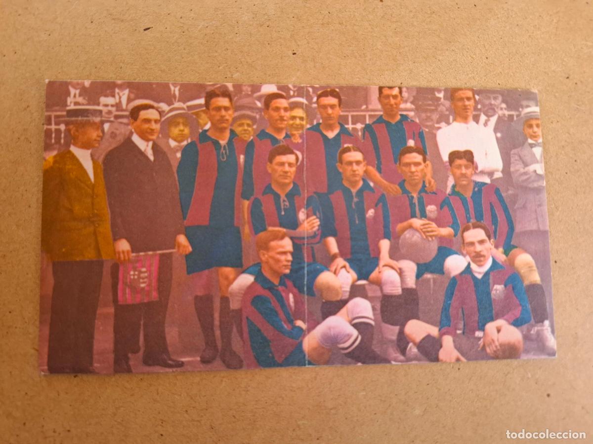 Cromos de F&uacute;tbol: 75 A&Ntilde;OS DEL FC BARCELONA - GRAF. EXCELSIOR - 48 CAMPE&Oacute;N DE CATALU&Ntilde;A 1916 ( NUNCA PEGADO )