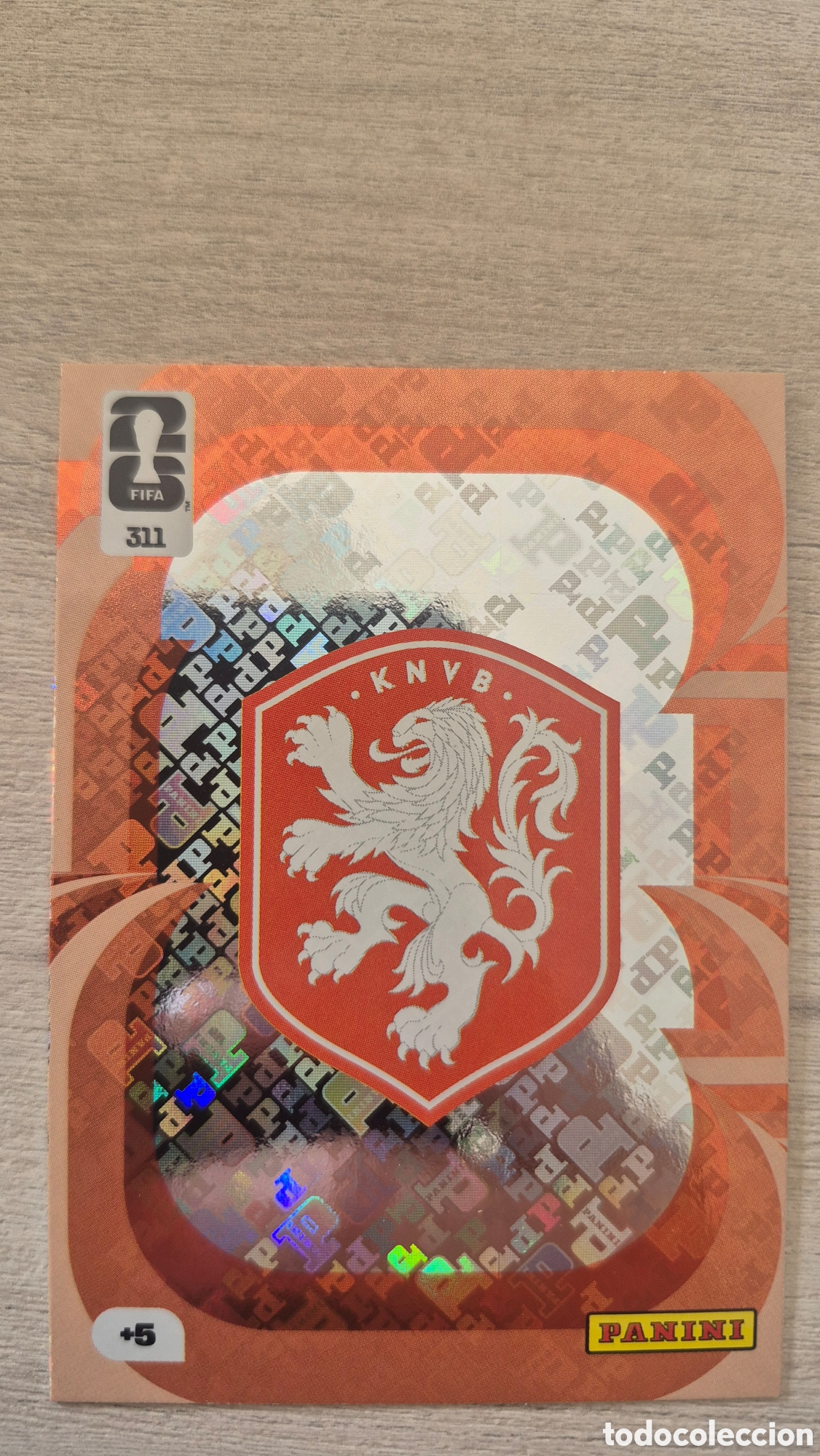 Cromos de F&uacute;tbol: N&deg;311 Escudo Holanda Adrenalyn FIFA World Cup 26