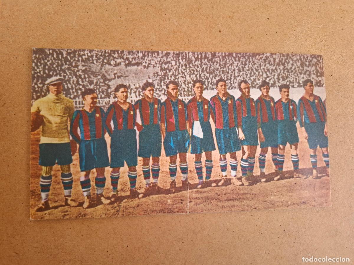 Cromos de F&uacute;tbol: 75 A&Ntilde;OS DEL FC BARCELONA - EXCELSIOR - 52 CAMPE&Oacute;N DE CATALU&Ntilde;A 1922 ZAMORA ALC&Aacute;NTARA ( NUNCA PEGADO )