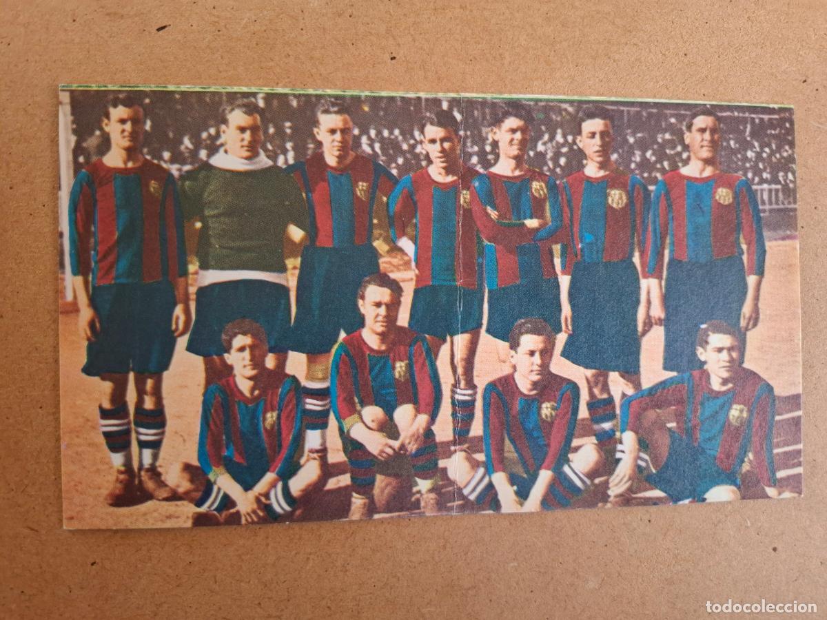 Football Stickers: 75 A&Ntilde;OS DEL FC BARCELONA - EXCELSIOR - 55 CAMPE&Oacute;N DE CATALU&Ntilde;A 1926 SAMITIER ( NUNCA PEGADO )