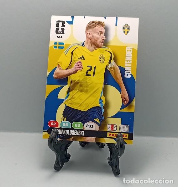 Cromos de F&uacute;tbol: 541 DEJAN KULUSEVSKI SWEDEN SUECIA FICHA CARD ADRENALYN XL PANINI FIFA WORLD CUP 2026 CONTENDERS