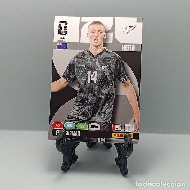 Cromos de F&uacute;tbol: 329 FINN SURMAN NEW ZEALAND NUEVA ZELANDA FICHA CARD ADRENALYN XL PANINI FIFA WORLD CUP 2026 HERO