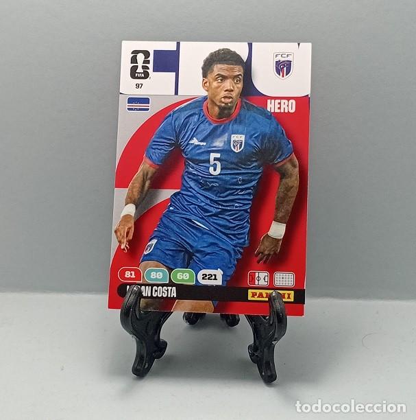 Cromos de F&uacute;tbol: 97 LOGAN COSTA CABO VERDE CAPE CROMO FICHA CARD ADRENALYN XL PANINI FIFA WORLD CUP 2026 HERO