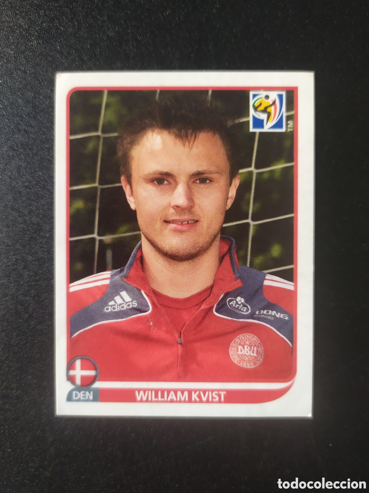 Cromos de F&uacute;tbol: Mundial South Africa Sud&aacute;frica 2010 panini Kvist n&deg; 360 Dinamarca