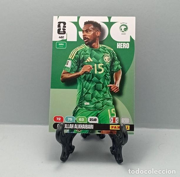 Cromos de F&uacute;tbol: 402 ABDULLAH ALKHAIBARI SAUDI ARABIA CROMO FICHA CARD ADRENALYN XL PANINI FIFA WORLD CUP 2026 HERO