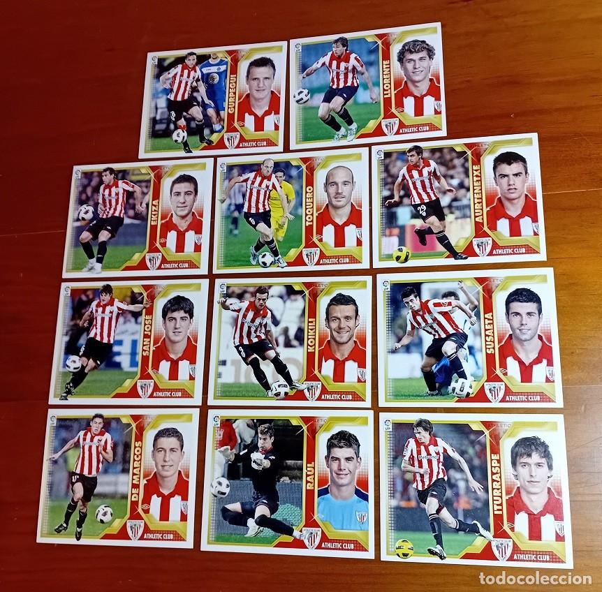 Figurine di Calcio: LOTE DE 11 CROMOS ATHLETIC CLUB LIGA EDICIONES ESTE 2011-12 2011 2012 11 12 NUEVOS NUNCA PEGADOS