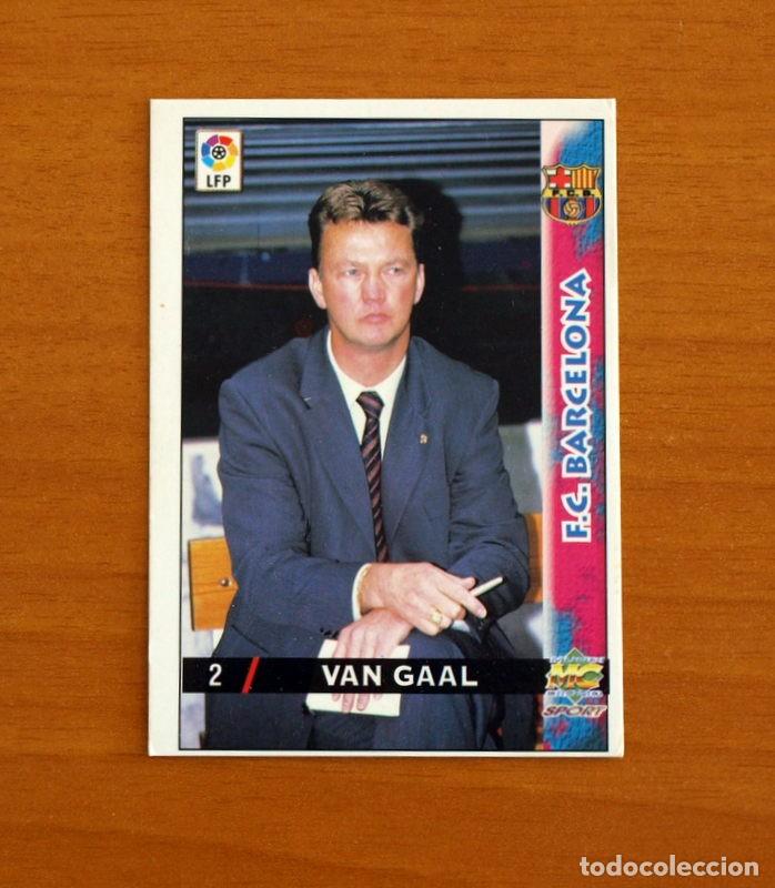 Cromos de F&uacute;tbol: Barcelona - N&ordm; 2 Van Gaal Entrenador - Mundicromo Las Fichas de la Liga 1998-1999-98-99