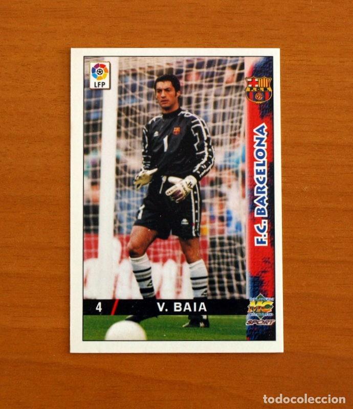 Cromos de F&uacute;tbol: Barcelona - N&ordm; 4 Vitor Baia - Mundicromo Las Fichas de la Liga 1998-1999-98-99