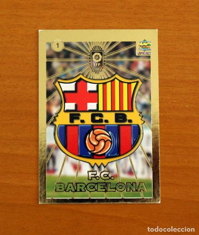 Cartes &agrave; collectionner de Football: Barcelona - N&ordm; 1 Escudo - Mundicromo Las Fichas de la Liga 1998-1999-98-99
