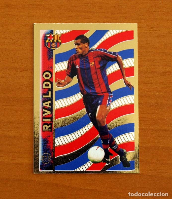 Cromos de F&uacute;tbol: Barcelona - N&ordm; 372 Rivaldo El Mejor 97-98 - Mundicromo Las Fichas de la Liga 1998-1999-98-99