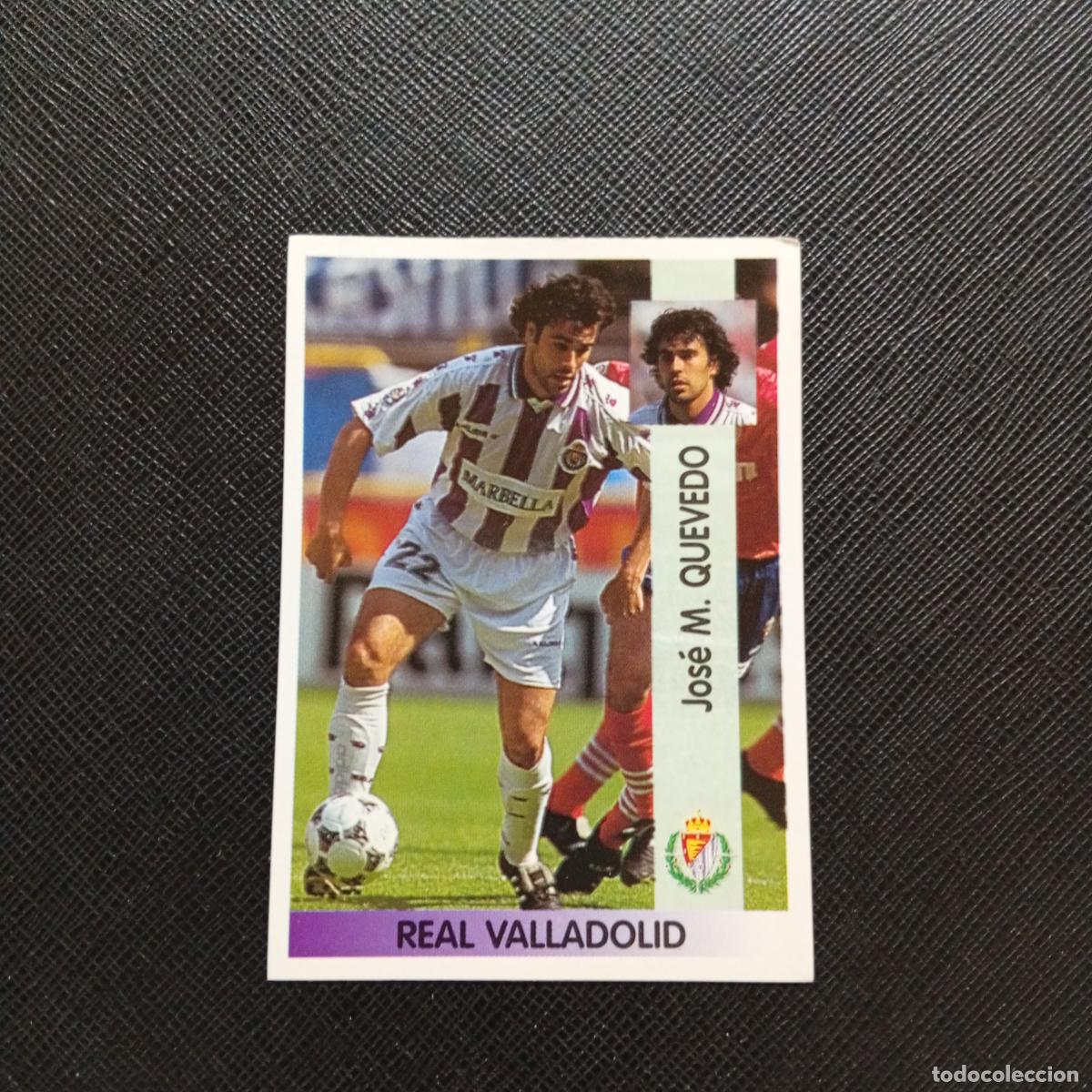 Cartes &agrave; collectionner de Football: 250 QUEVEDO VALLADOLID PANINI 1996 1997 CROMO FUTBOL LIGA 96 97 - SIN PEGAR - A189 PG505