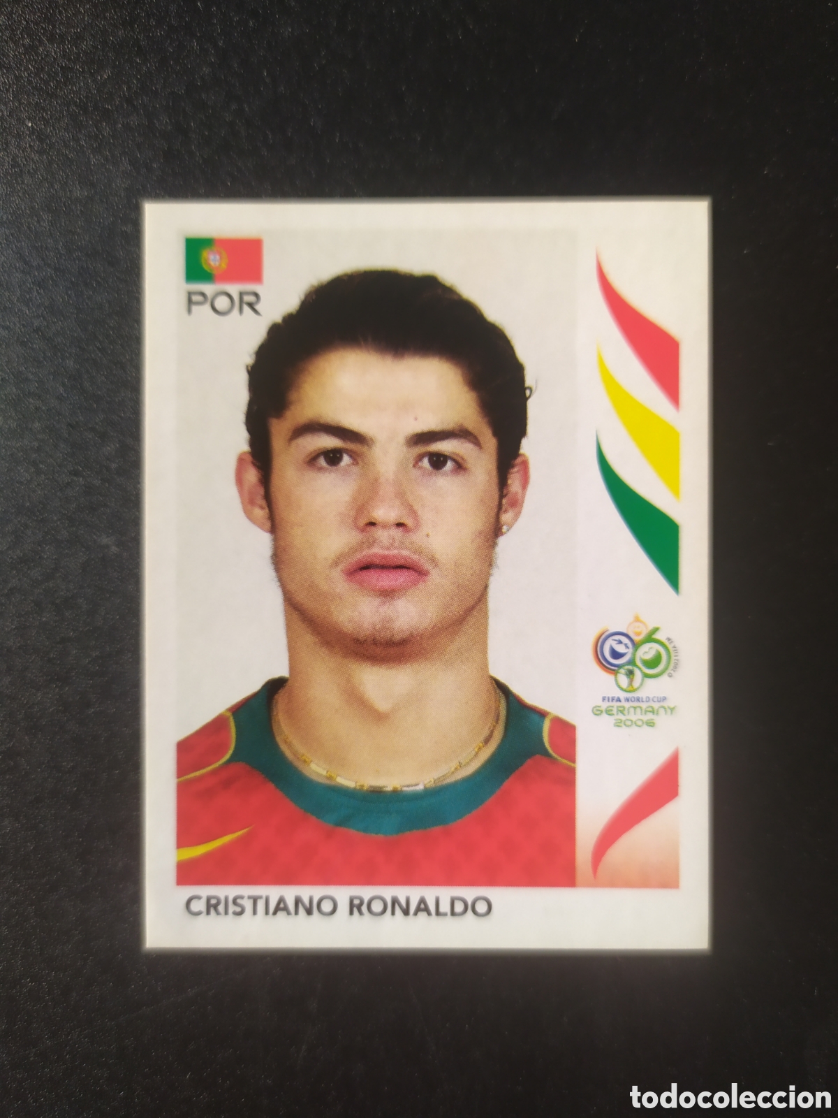 Cromos de F&uacute;tbol: Mundial FIFA Alemania 2006 panini Cristiano Ronaldo n&deg; 298 Portugal