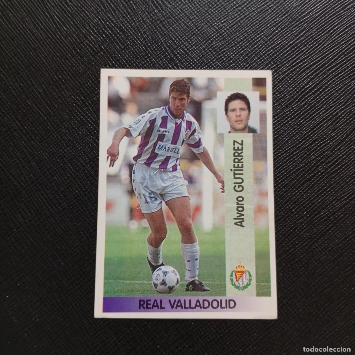 Cromos de F&uacute;tbol: 249 GUTIERREZ VALLADOLID PANINI 1996 1997 CROMO FUTBOL LIGA 96 97 - SIN PEGAR - A189 PG505