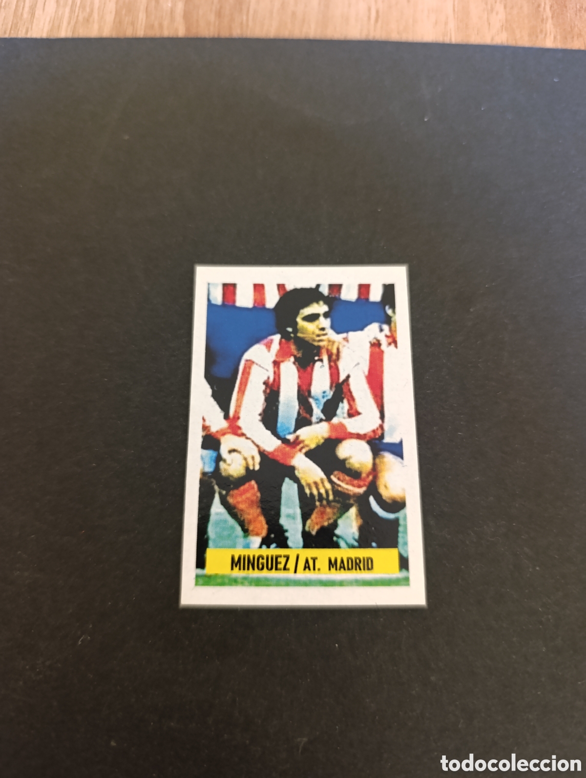 Cromos de F&uacute;tbol: Cromo Minguez Atl&eacute;tico de Madrid Liga Este 74 75, ampliaci&oacute;n de la colecci&oacute;n
