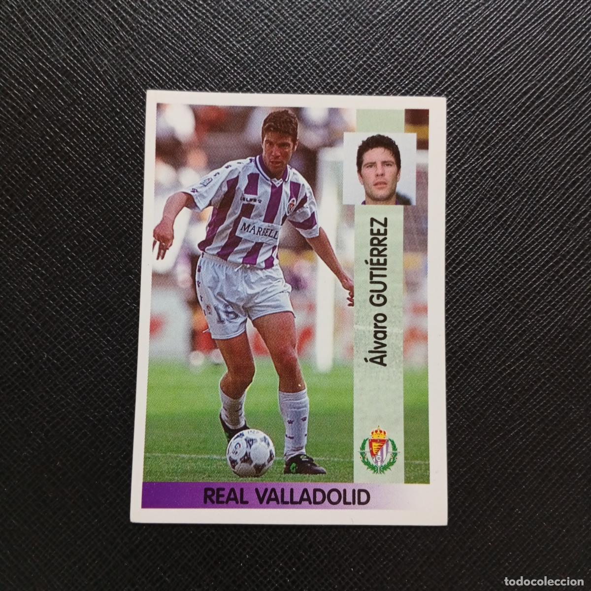 Cromos de F&uacute;tbol: 249 GUTIERREZ VALLADOLID PANINI 1996 1997 CROMO FUTBOL LIGA 96 97 - SIN PEGAR - A189 PG505 B