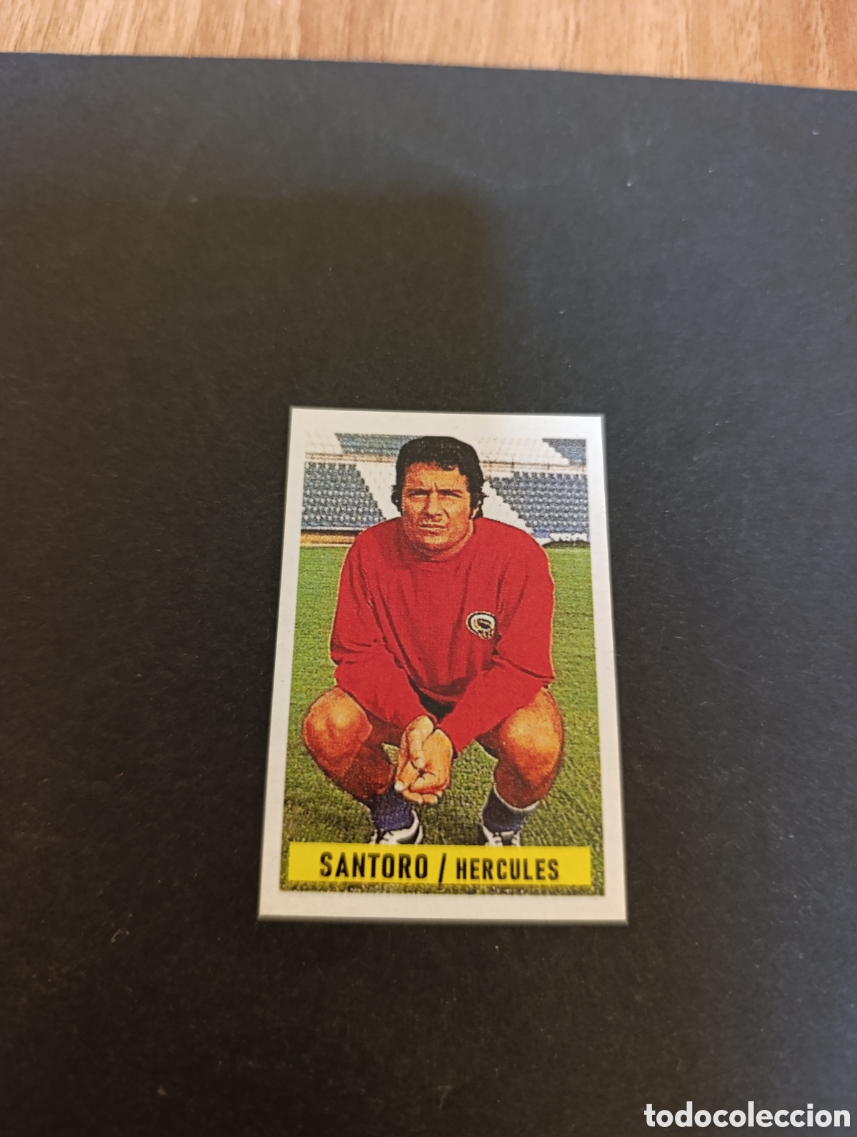 Cromos de F&uacute;tbol: Cromo Santoro H&eacute;rcules CF Liga Este 74 75, ampliaci&oacute;n de la colecci&oacute;n