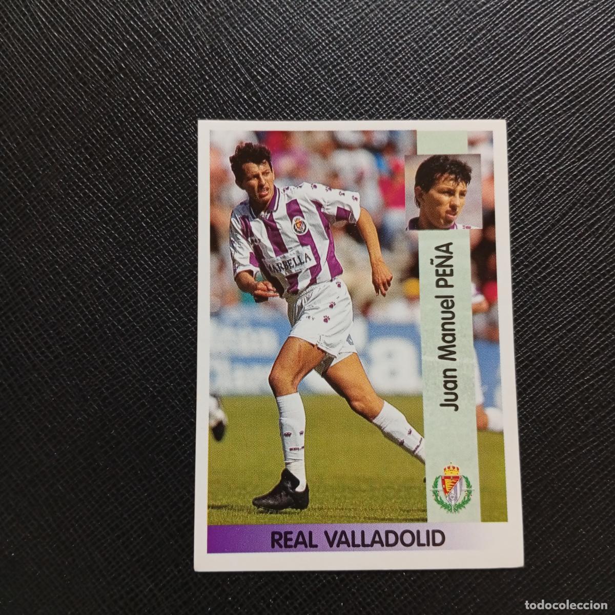 Cromos de F&uacute;tbol: 244 PE&Ntilde;A VALLADOLID PANINI 1996 1997 CROMO FUTBOL LIGA 96 97 - SIN PEGAR - A189 PG505