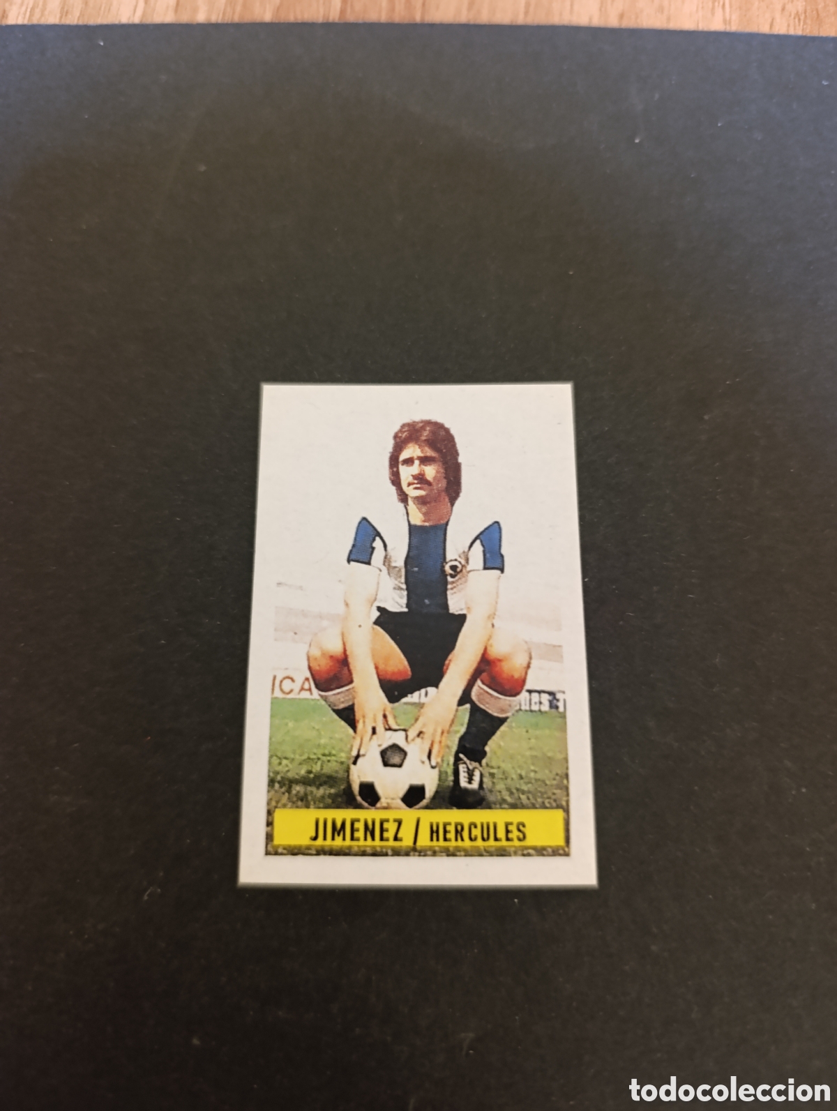 Cromos de F&uacute;tbol: Cromo Jim&eacute;nez H&eacute;rcules CF Liga Este 74 75, ampliaci&oacute;n de la colecci&oacute;n