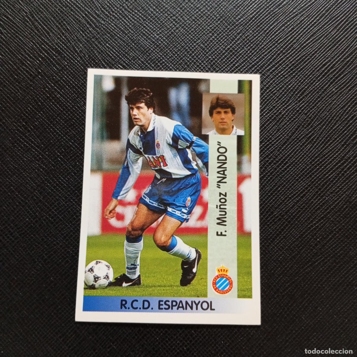 Football Stickers: 51 NANDO ESPA&Ntilde;OL PANINI 1996 1997 CROMO FUTBOL LIGA 96 97 - SIN PEGAR - A189 PG514