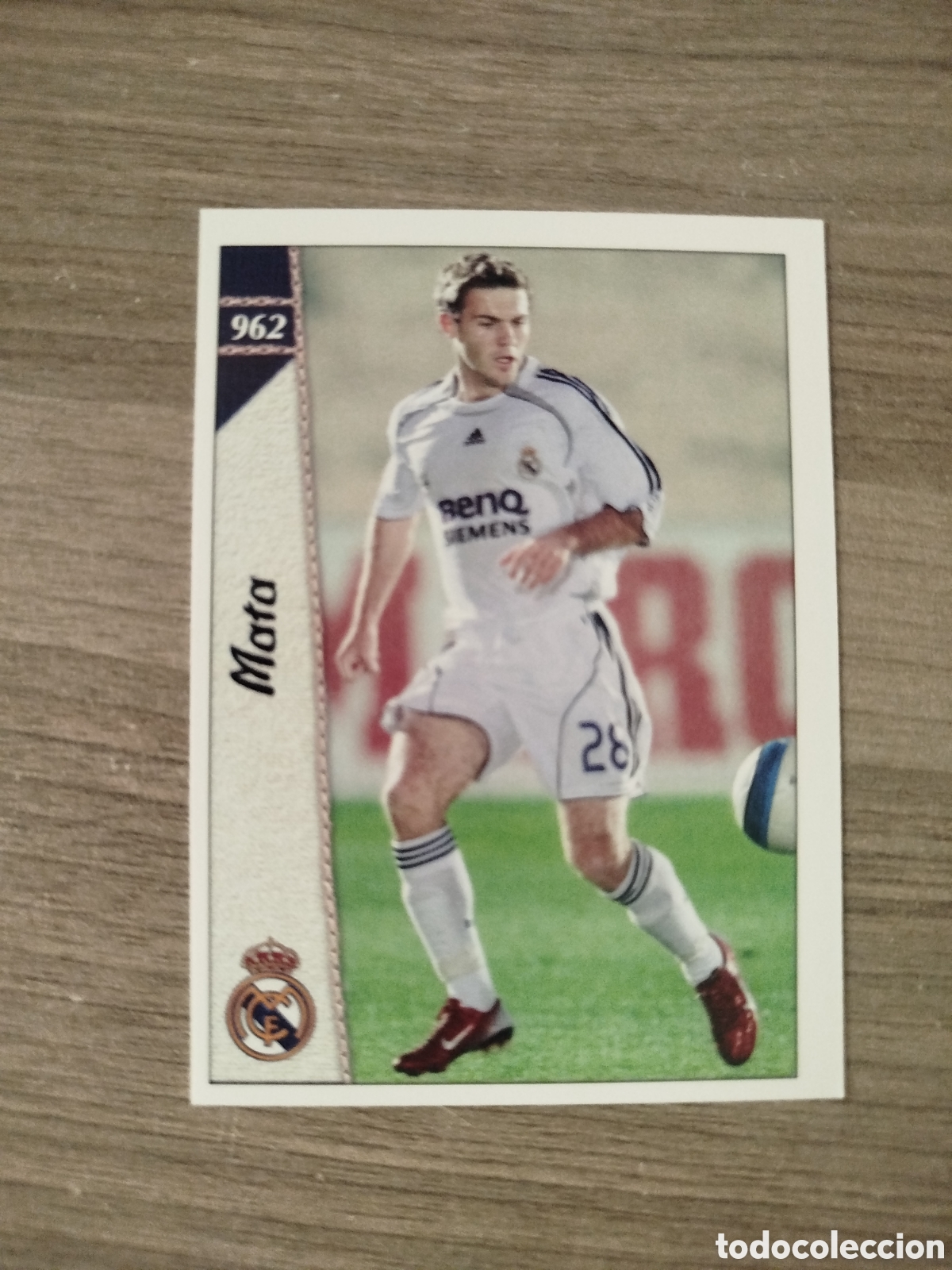 Football Stickers: Mundicromo 2006/07.R.Madrid. Mata (ROOKIE.N&deg;962).