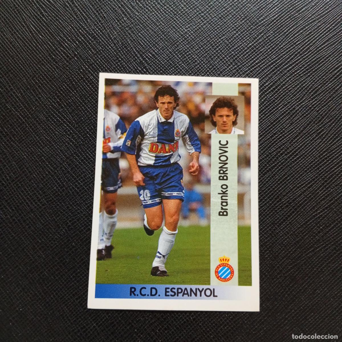Fu&szlig;ball-Sticker: 55 BRNOVIC ESPA&Ntilde;OL PANINI 1996 1997 CROMO FUTBOL LIGA 96 97 - SIN PEGAR - A189 PG523