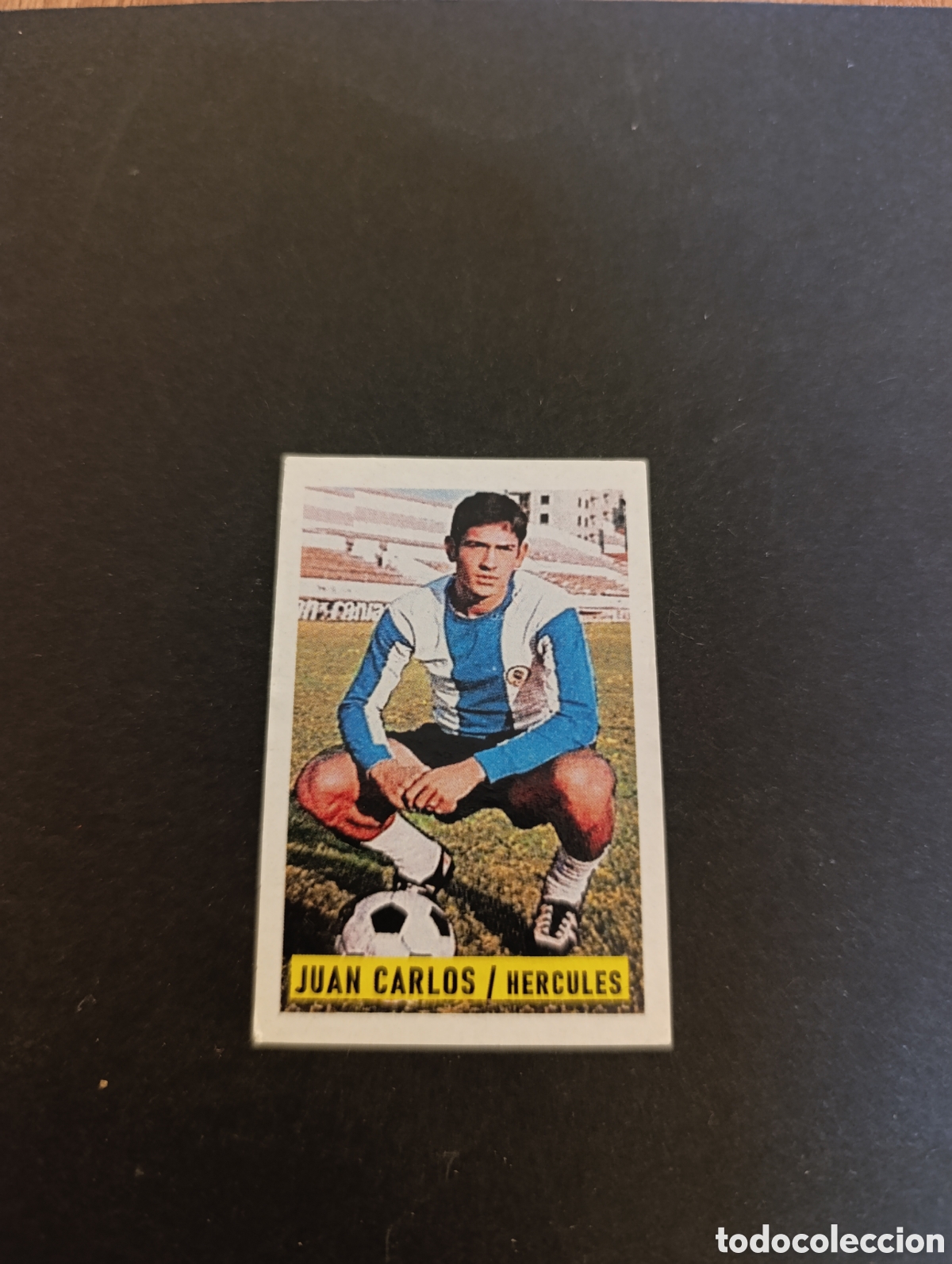 Cromos de F&uacute;tbol: Cromo Juan Carlos H&eacute;rcules CF Liga Este 74 75, ampliaci&oacute;n de la colecci&oacute;n