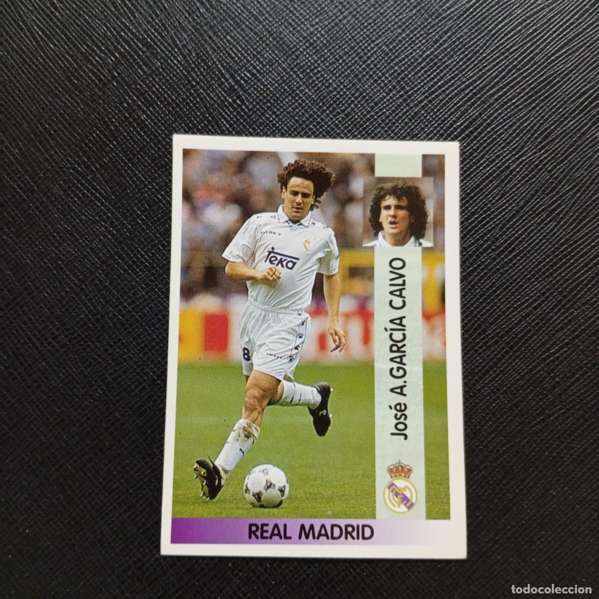 Cromos de F&uacute;tbol: 86 GARCIA CALVO REAL MADRID PANINI 1996 1997 CROMO FUTBOL LIGA 96 97 - SIN PEGAR - A189 PG523