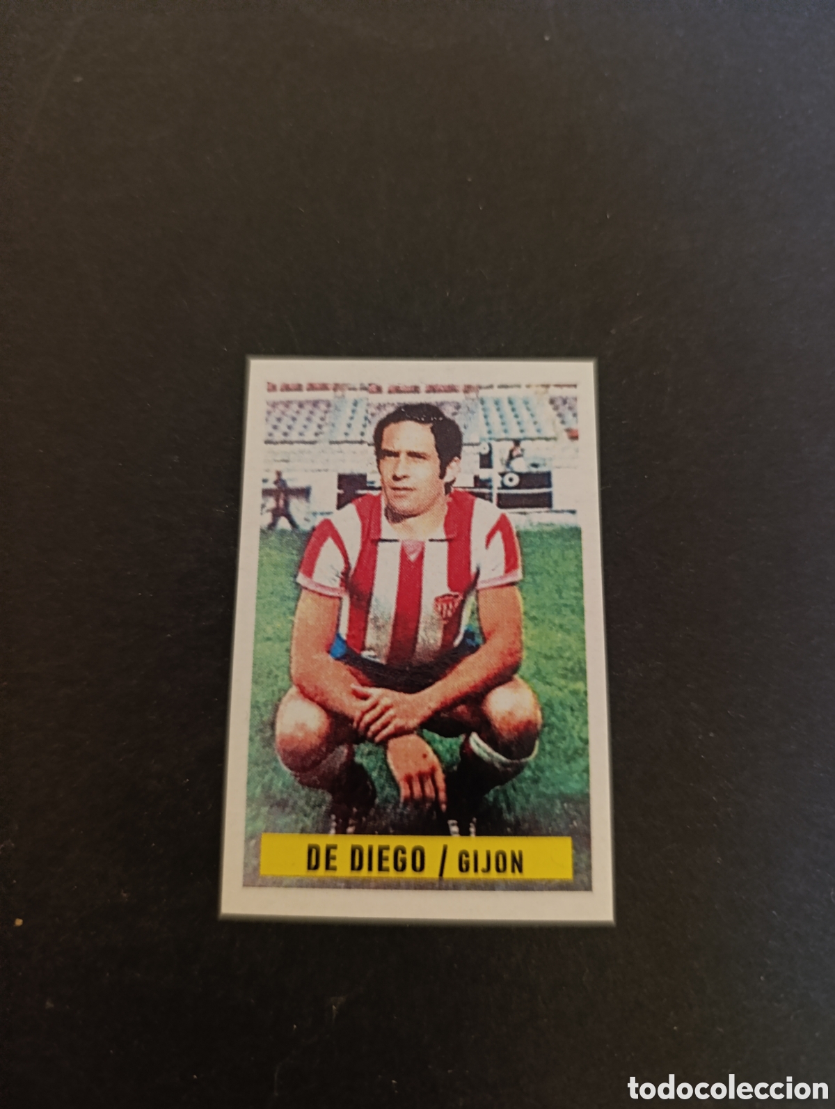Cromos de Futebol: Cromo De Diego Sporting de Gij&oacute;n Liga Este 74 75, ampliaci&oacute;n de la colecci&oacute;n