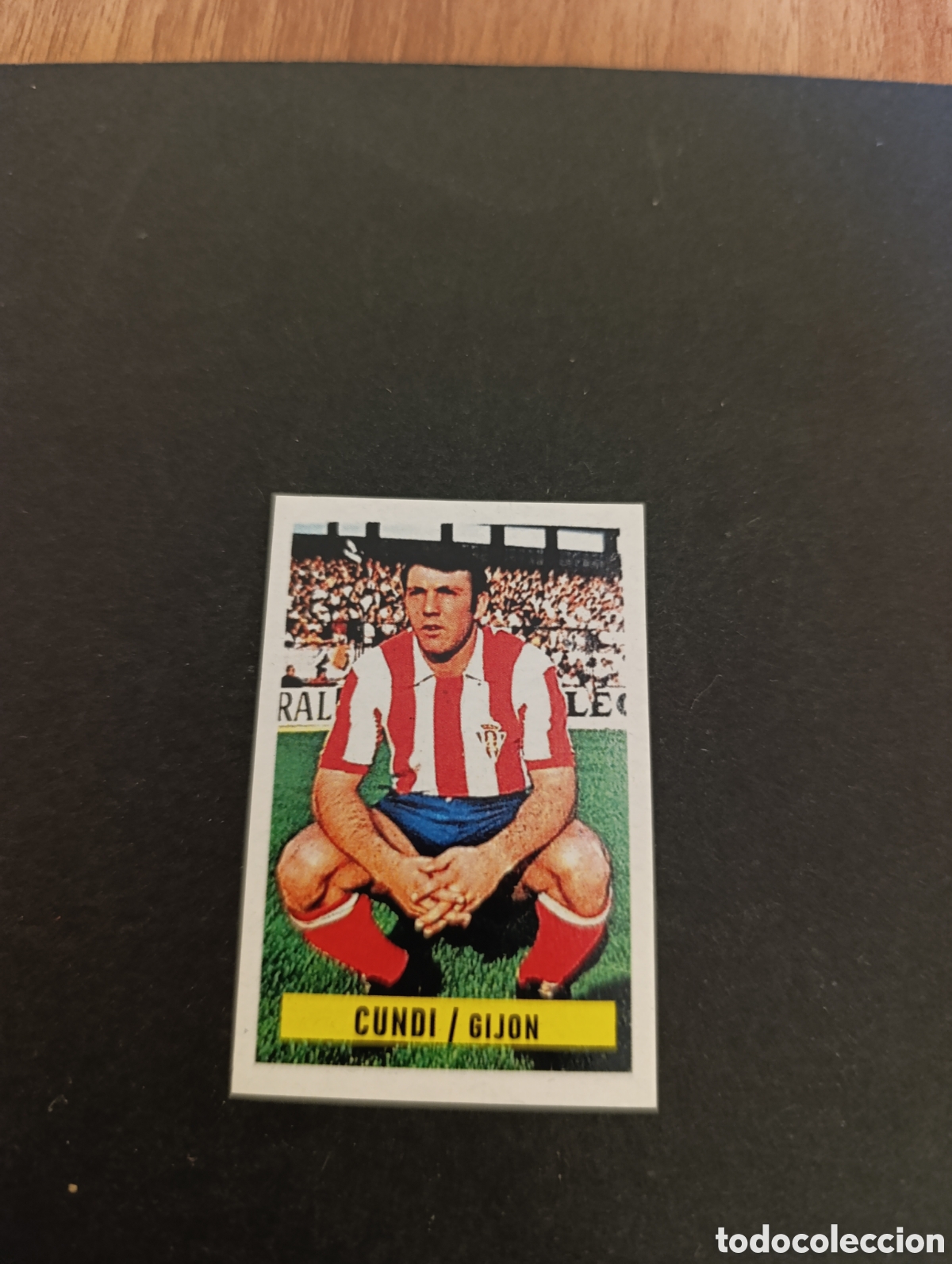 Cromos de F&uacute;tbol: Cromo Cundi Sporting de Gij&oacute;n Liga Este 74 75, ampliaci&oacute;n de la colecci&oacute;n
