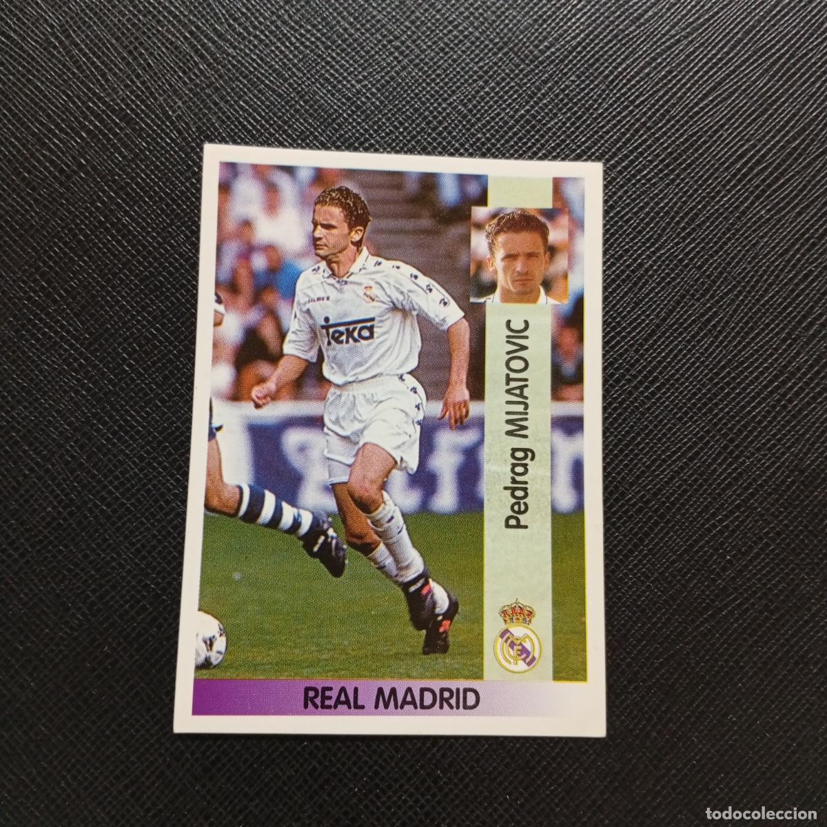 Cartes &agrave; collectionner de Football: 94 MIJATOVIC REAL MADRID PANINI 1996 1997 CROMO FUTBOL LIGA 96 97 - SIN PEGAR - A189 PG523 B