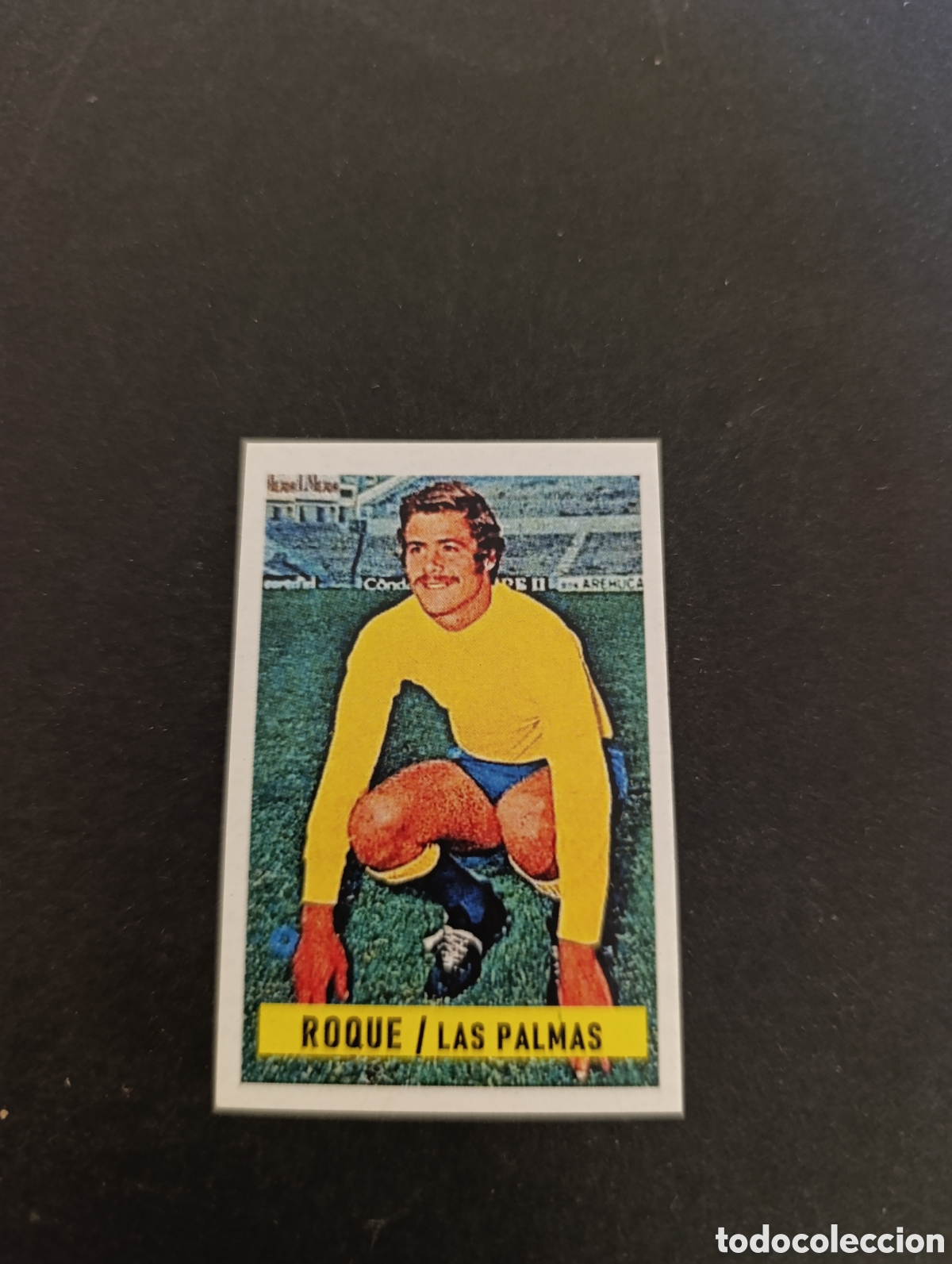 Cromos de F&uacute;tbol: Cromo Roque UD Las Palmas Liga Este 74 75, ampliaci&oacute;n de la colecci&oacute;n