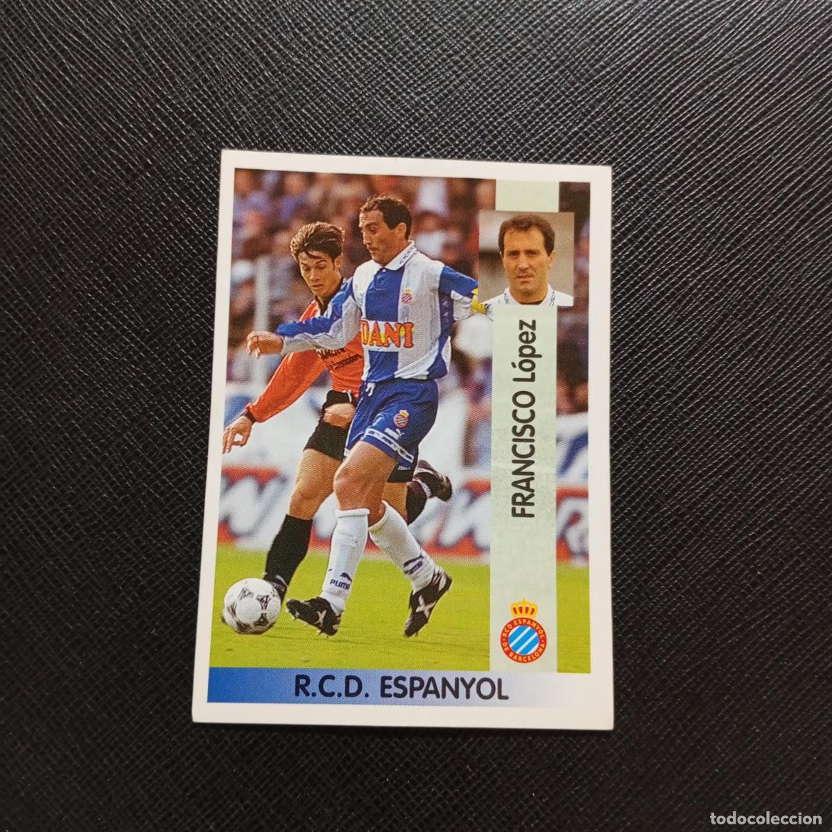 Cromos de F&uacute;tbol: 57 FRANCISCO ESPA&Ntilde;OL PANINI 1996 1997 CROMO FUTBOL LIGA 96 97 - SIN PEGAR - A189 PG532