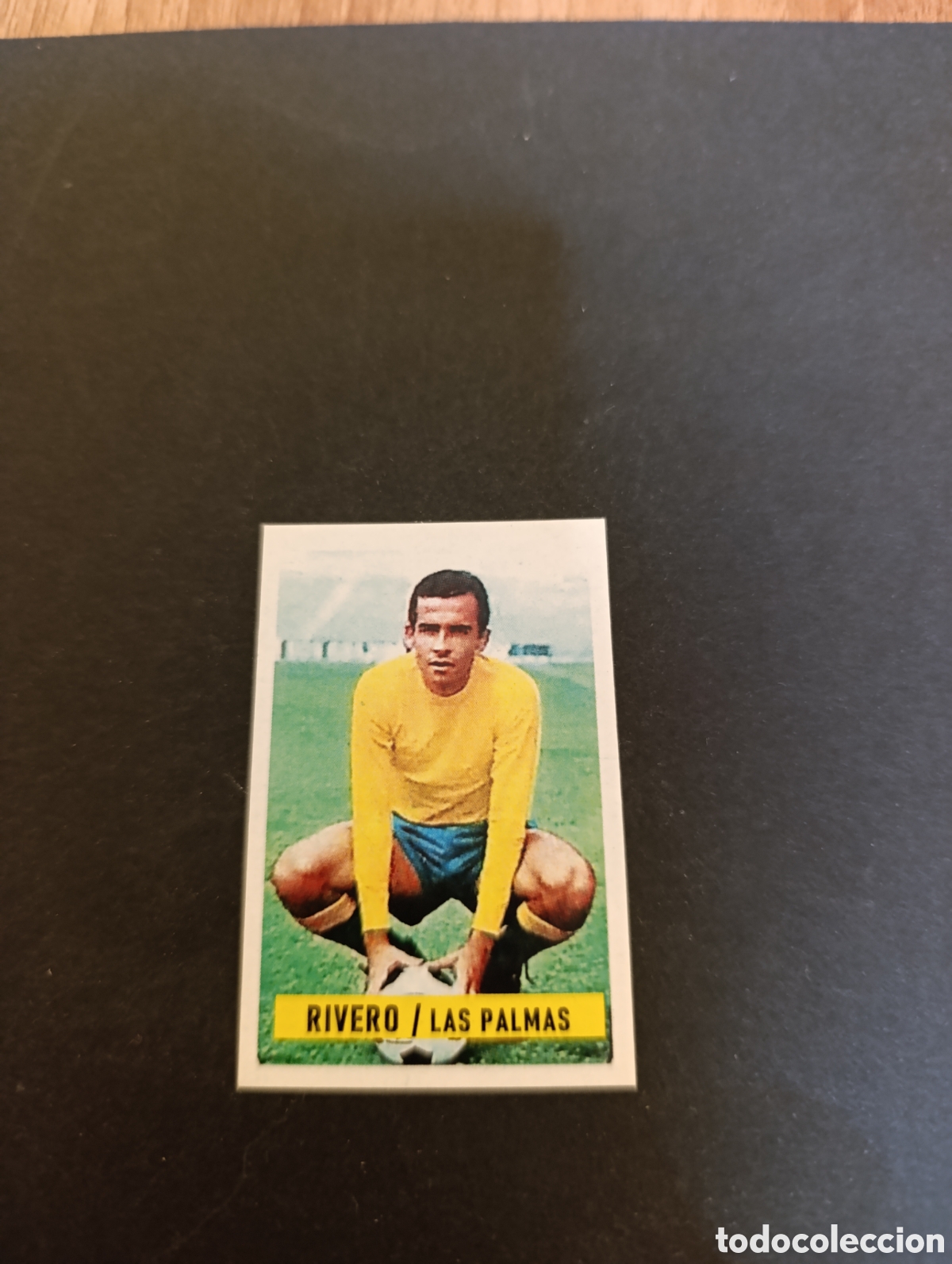 Cromos de F&uacute;tbol: Cromo Rivero UD Las Palmas Liga Este 74 75, ampliaci&oacute;n de la colecci&oacute;n